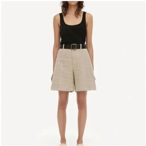 BY MALENE BIRGER Paccas cotton-blend gauze shorts